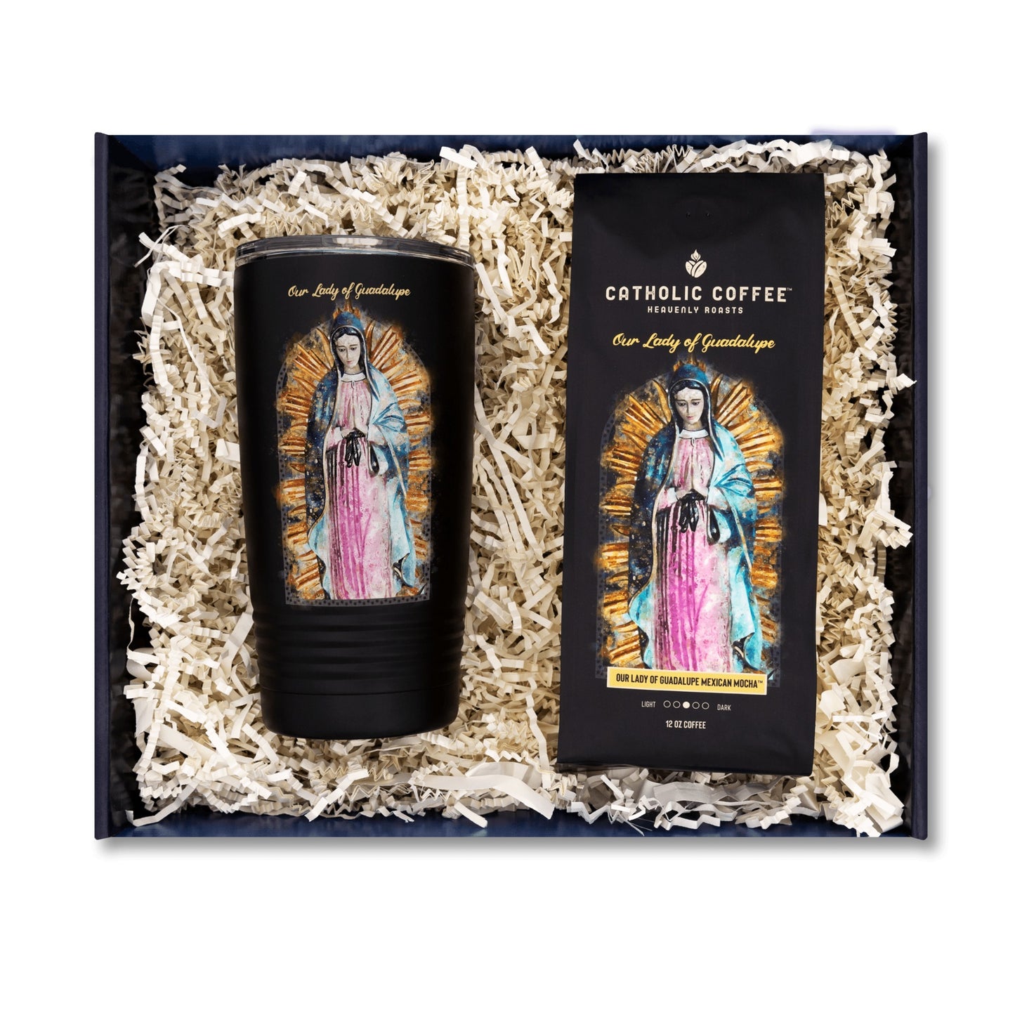 OL Guadalupe Mexican Roast Coffee and Tumbler Gift Set - Ground