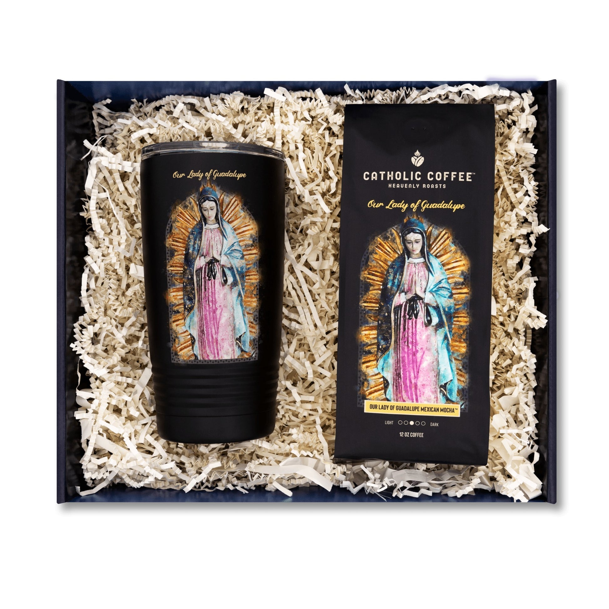 OL Guadalupe Mexican Roast Coffee and Tumbler Gift Set - Ground