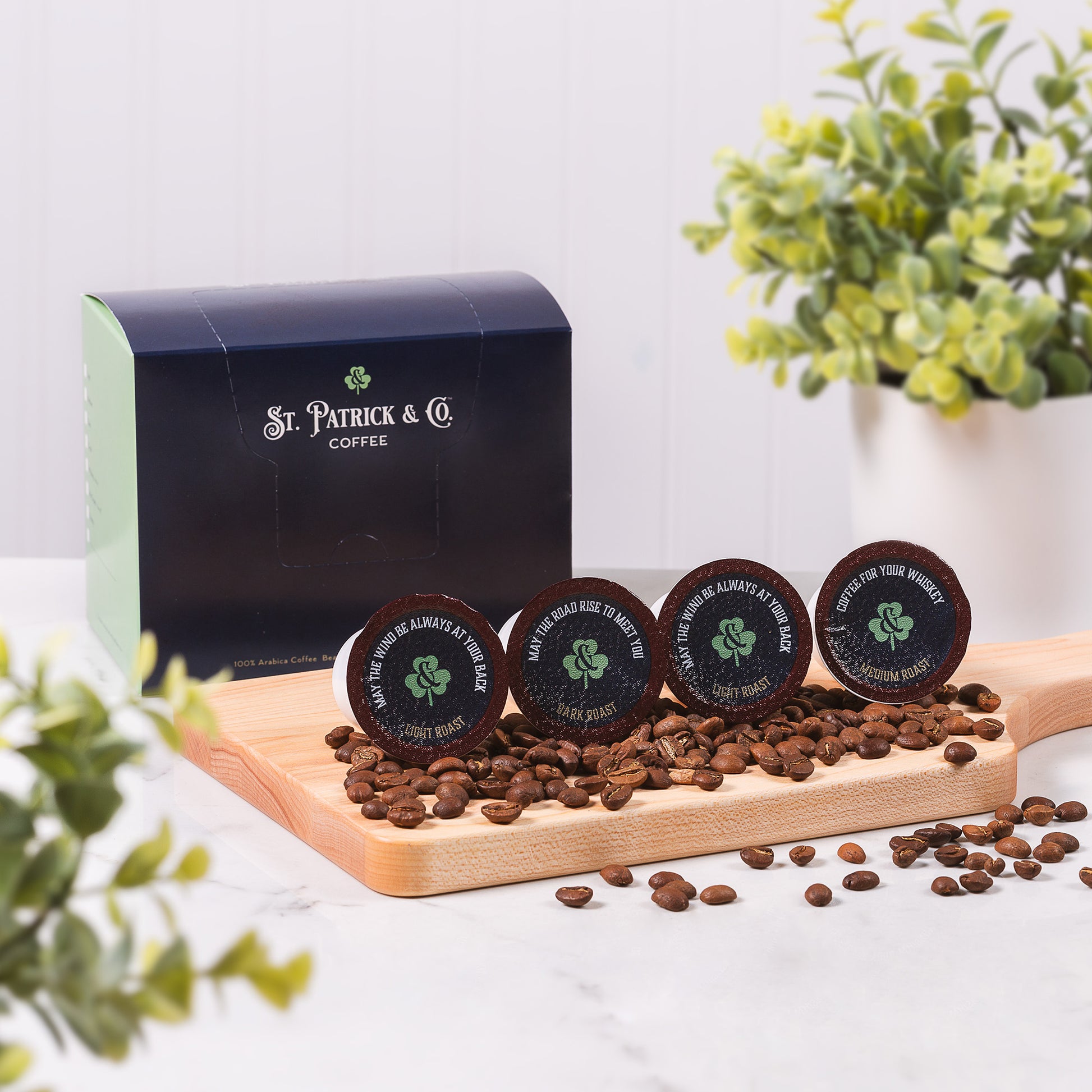 St. Patrick & Co. Coffee Variety 12 K-cup Box