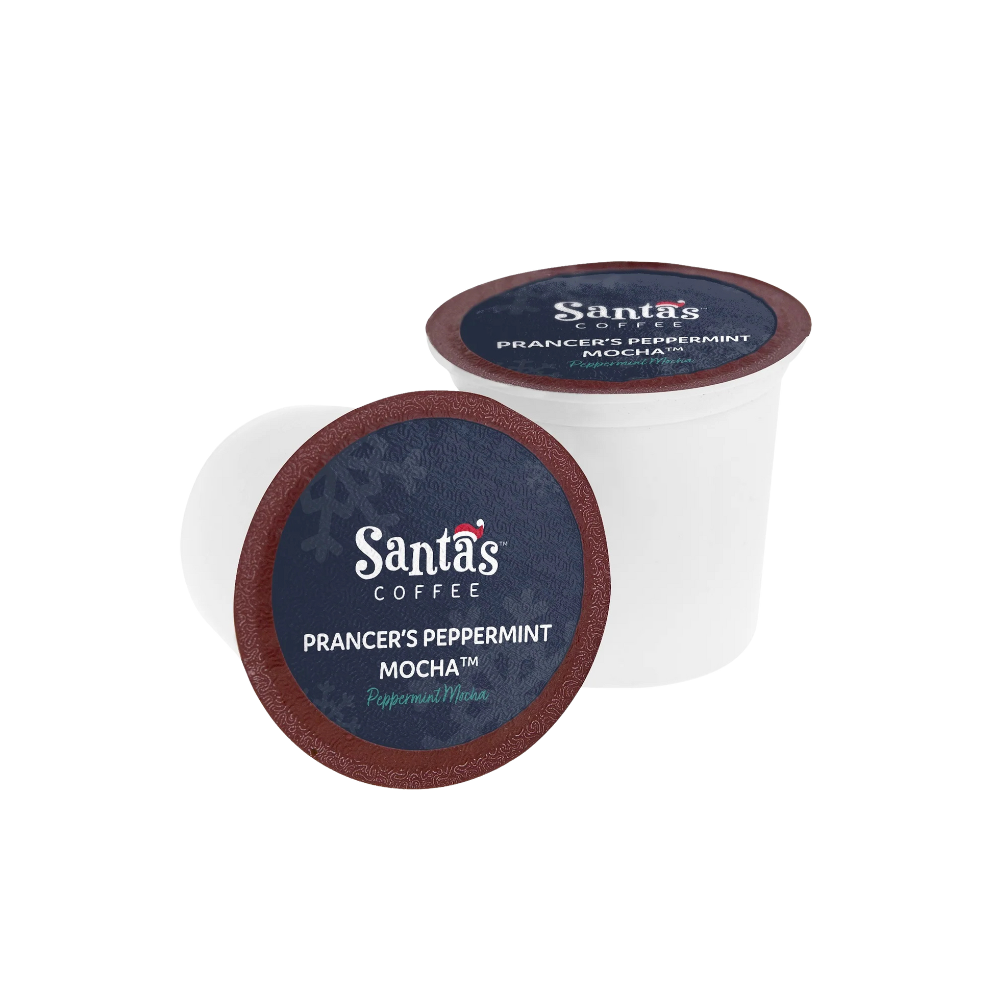 Prancer's Peppermint Mocha: Santa's Coffee K-cups