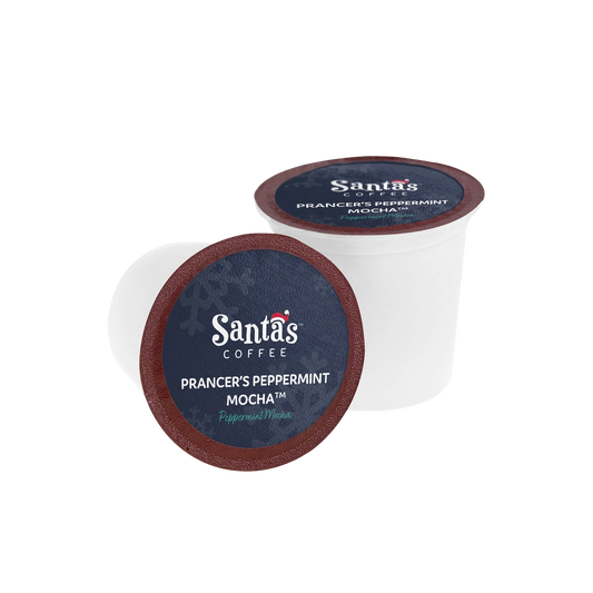 Prancer's Peppermint Mocha: Santa's Coffee K-cups