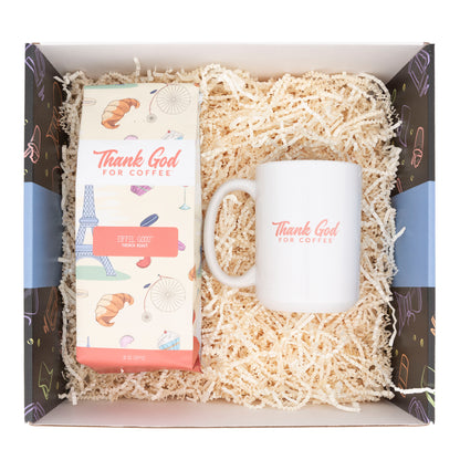Eiffel Good Coffee and Mug Gift Set