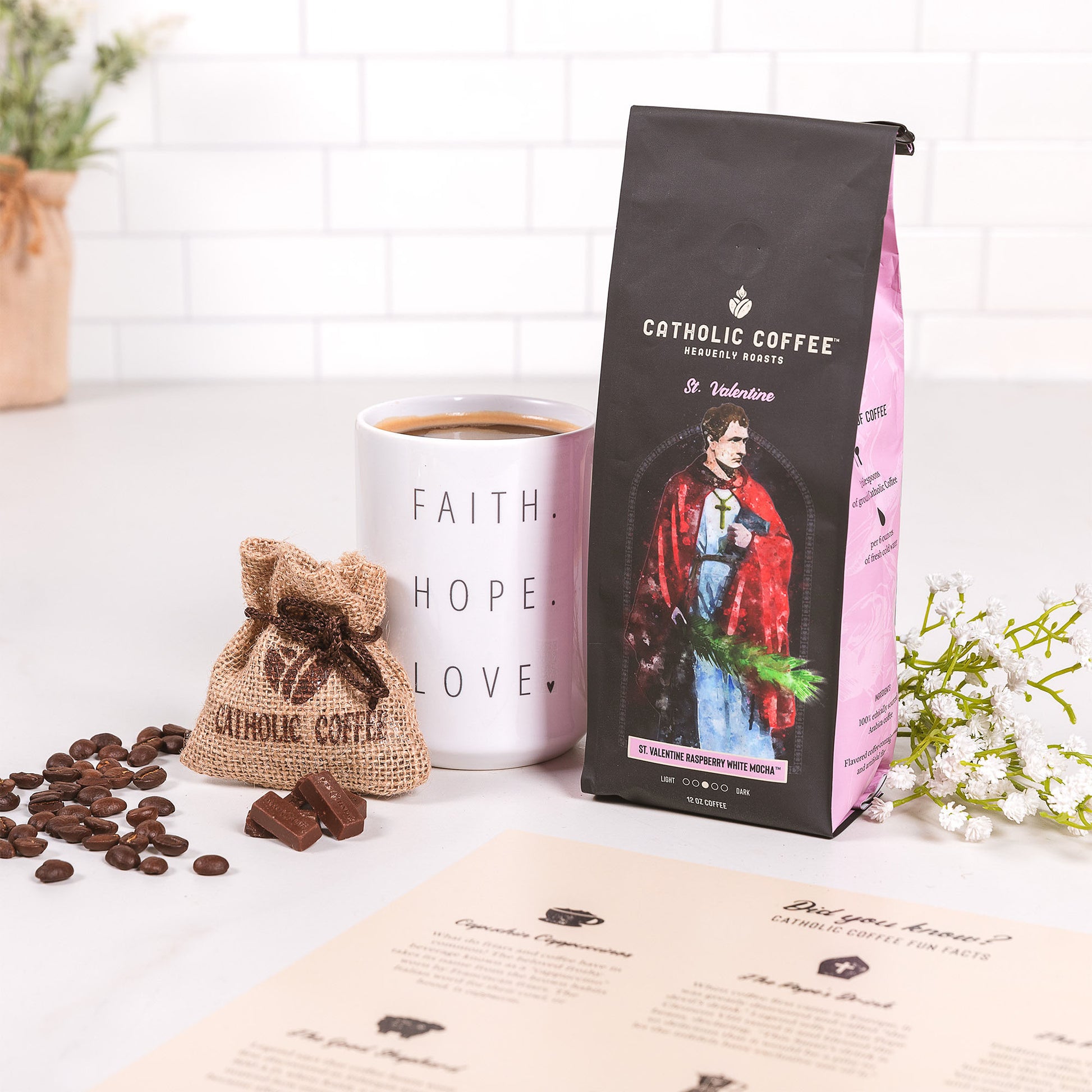 Divine Indulgence St. Valentine's Coffee Gift Box