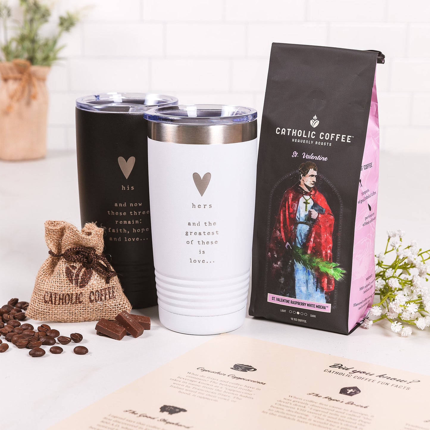 His & Hers Greatest Love Valentine Coffee Gift Box