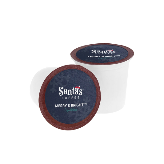 Merry & Bright: Santa's Coffee Light Roast K-cups