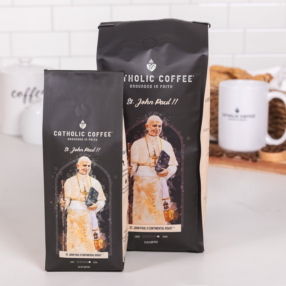 St. John Paul II Peruvian Dark Roast Coffee - 2 lb. Bag