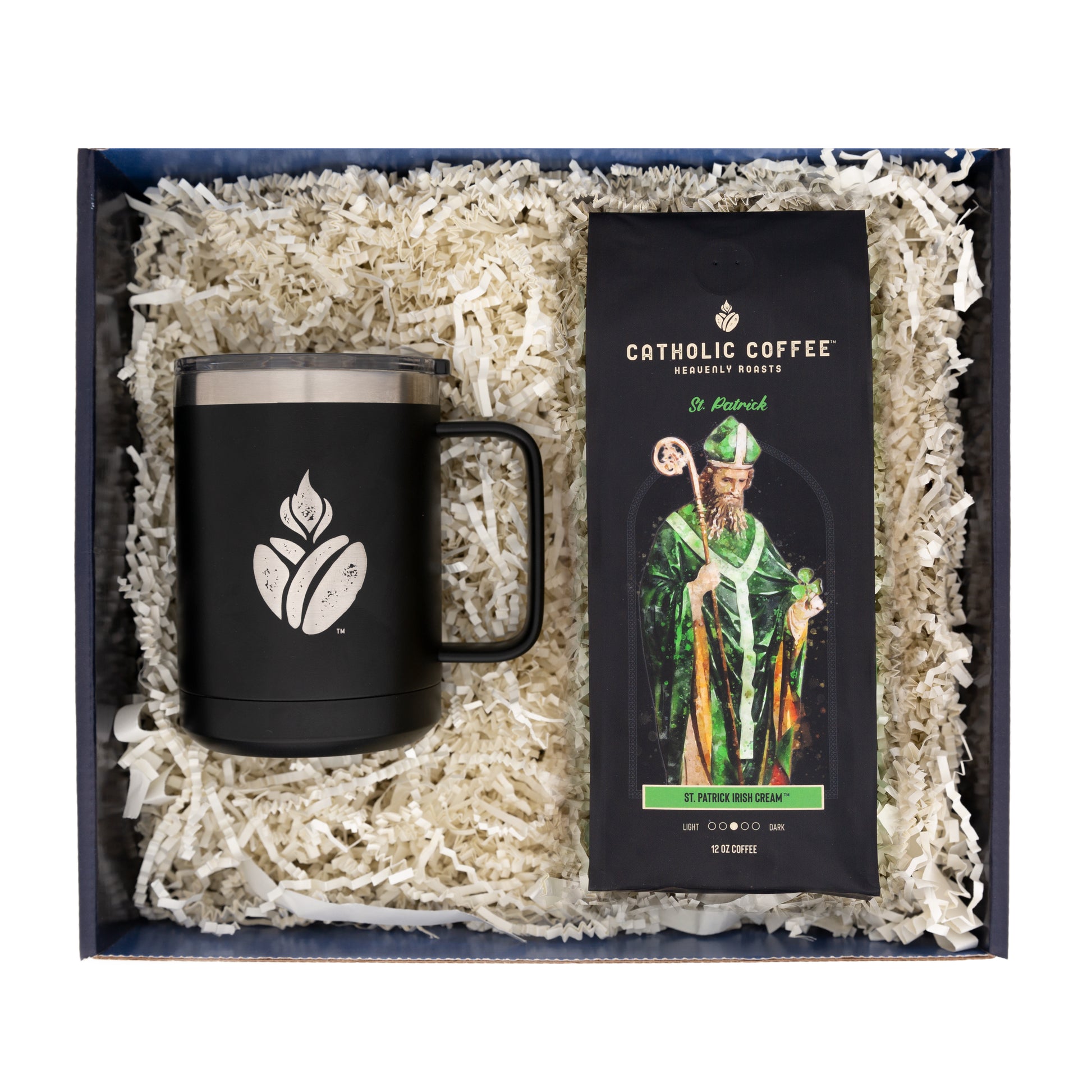 CF Travel Mug & StPatrick Roast Set - Ground