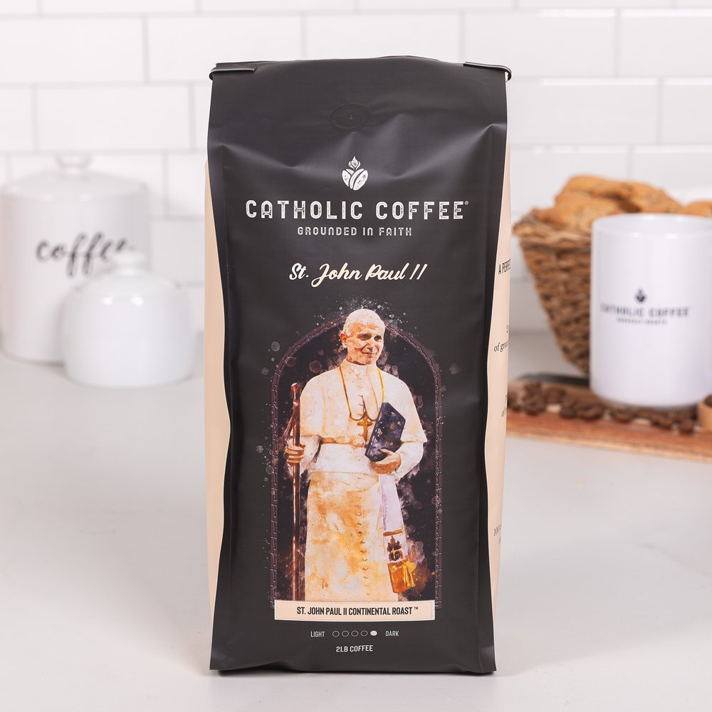 St. John Paul II Peruvian Dark Roast Coffee - 2 lb. Bag