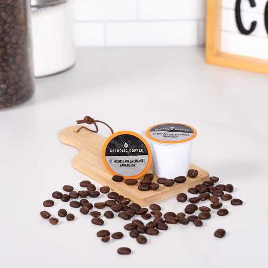 St. Michael Dark Roast K-Cups - Pack of 12
