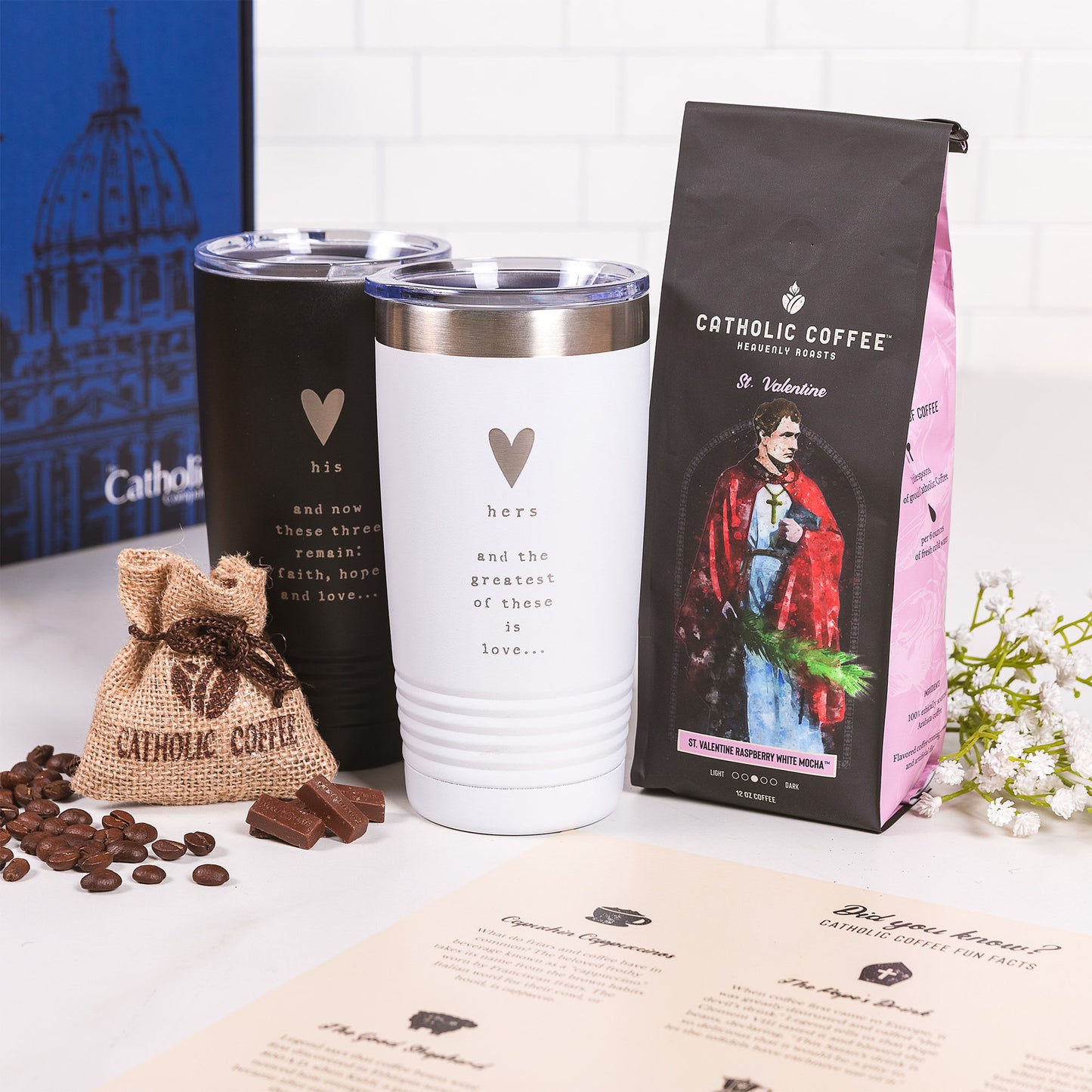 His & Hers Greatest Love Valentine Coffee Gift Box